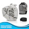 Pyle Heavy Duty Jetski Storage Cover - 118 in to 126 in Marine Grade, Waterproof, Air Vents, Elastic Cord PCVJS12 - alternate 4